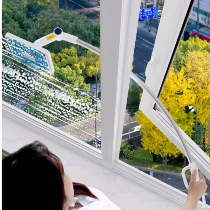 Double-Sided Long-Handle Window Cleaning Brush