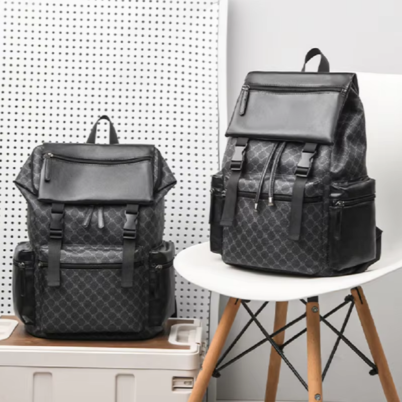 Premium Multi-Functional Leather Travel Backpack