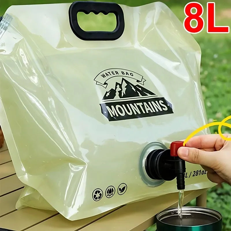 HydroPackx Water Carrying Bag | Foldable, Compact & With Spout | Ideal for Outdoor Activities