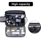 Gentrax Toiletry Bag Men | Water Repellent & Large | Tear Resistant Travel Organizer with Wet Compartment | Dopp Kit for Shaving & Care
