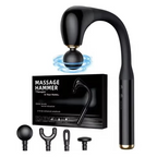 2025 Curved Smart Electric Massage Gun - Handheld Deep Tissue Massager
