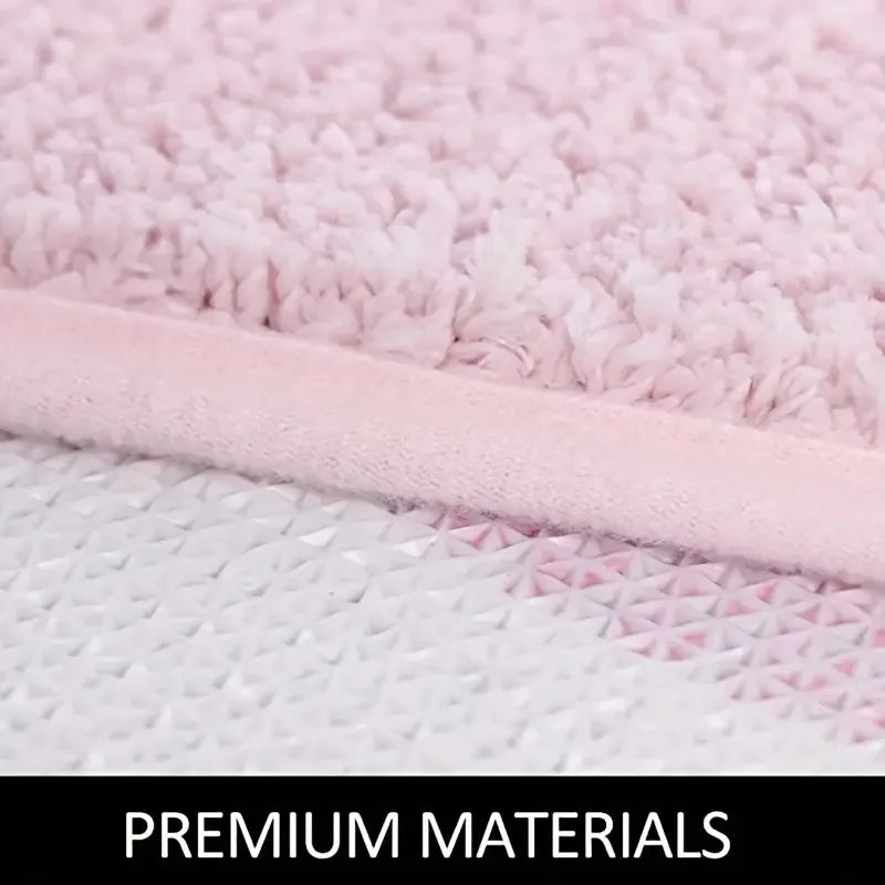 BlushNaked Tufted Design Rug – Pink "Get Naked" Bath & Living Rug