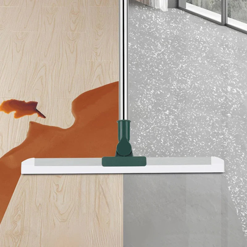 Flexiva telescopic cleaning brush with silicone lip | 180° swivel | For floors, windows & bathroom