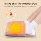 WarmStep Electric Foot Heating Mat | USB Heated Foot Warmer | Soft Flannel | Washable & Energy Saving