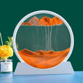 River of nature in transparent glass
