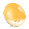 Wake Up Light Alarm Clock with Sunrise Simulation, Sunset Mode, Night Light and FM Radio