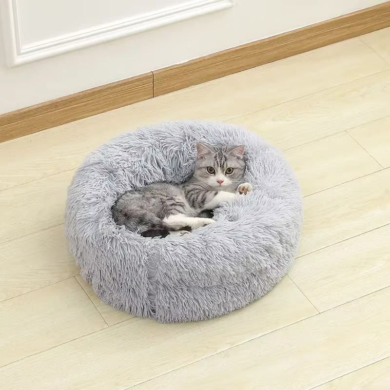 Plush Comfort Pet Bed - Ultra-Soft Cushioned Sofa for Dogs and Cats