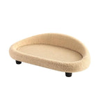 Stylish Cat Bed with Scratching Area & Cuddly Pillow