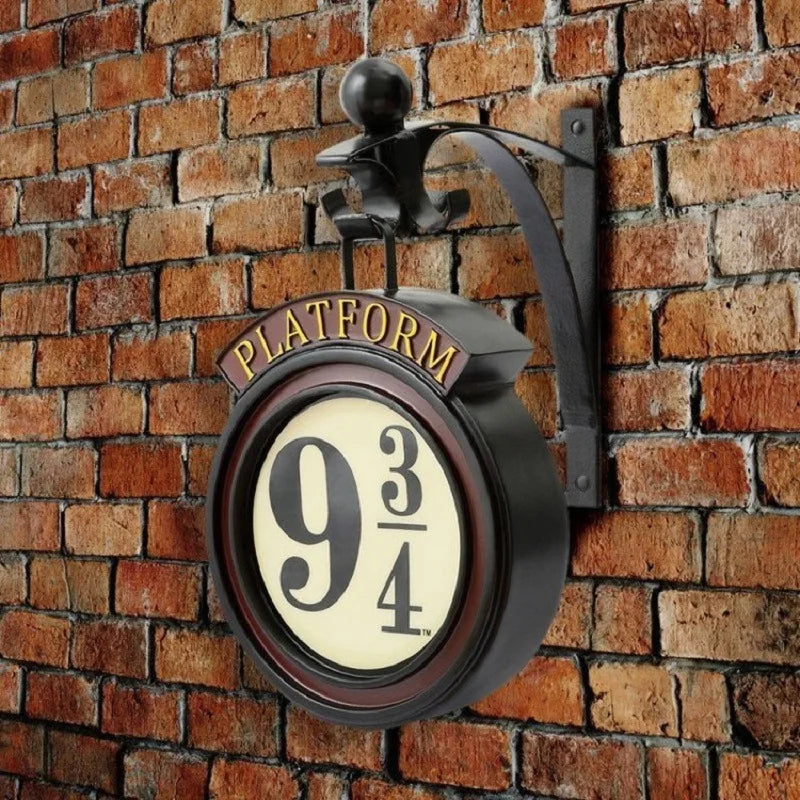 Harry Potter 9 3/4 Figure Nightstand Lamp LED Magical Wall Lamps Platform Hogwarts 3D Lamp Harry's Room Decoration Kids Birthday Gift