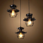 Norah Retro-Industrial Pendant Light