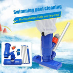 AquaRein Pool & Pond Vacuum Set | Underwater Vacuum Cleaner | Incl. EU Plug | For Pools & Aquariums