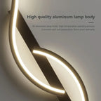 LED Lounge Wall Lights – Dimmable Silicone Wall Lamp for Bedroom, Living Room, and Corridor, Modern Home Lighting Solution
