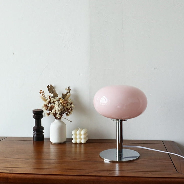 Macaron Glass Retro-Modern Dimming Lamp