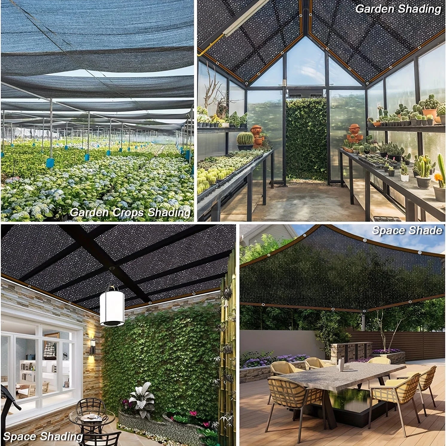 Black shade cloth sunblock mesh cover