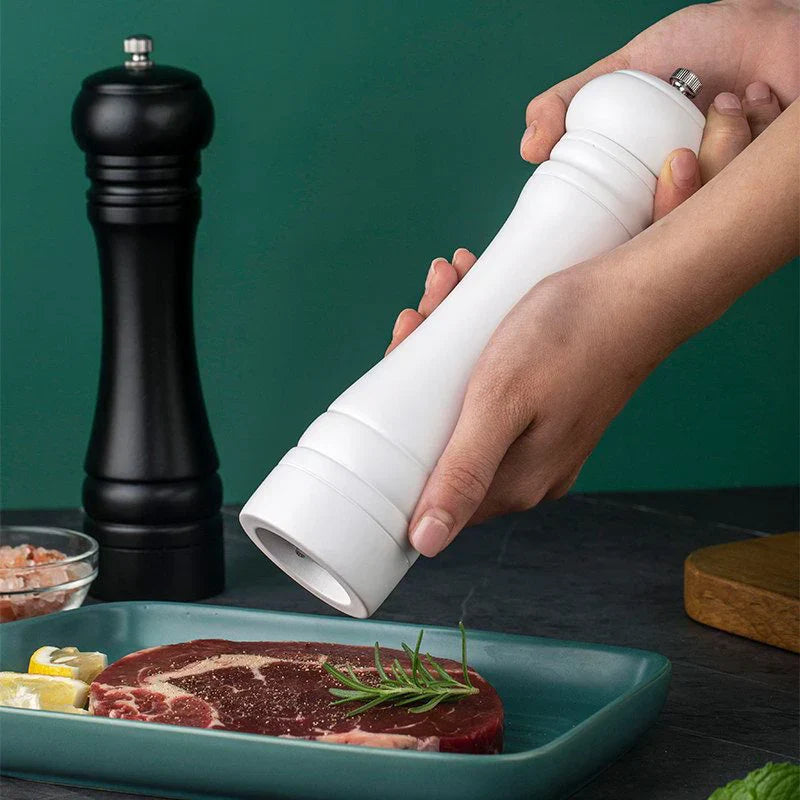 Manual Pepper and Salt Mill with Precise Grinding