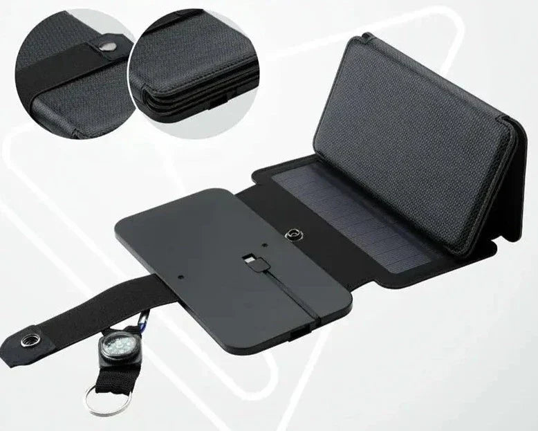 Compact Solar Phone Charging System