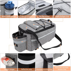 Multipurpose Insulated Bike Cooler and Storage Pannier