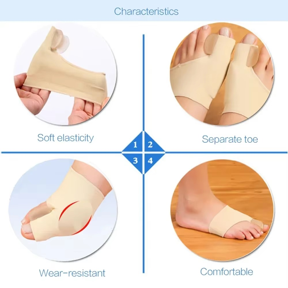 Orthopedic Toe Separator and Bunion Corrector for Pain Relief and Foot Alignment