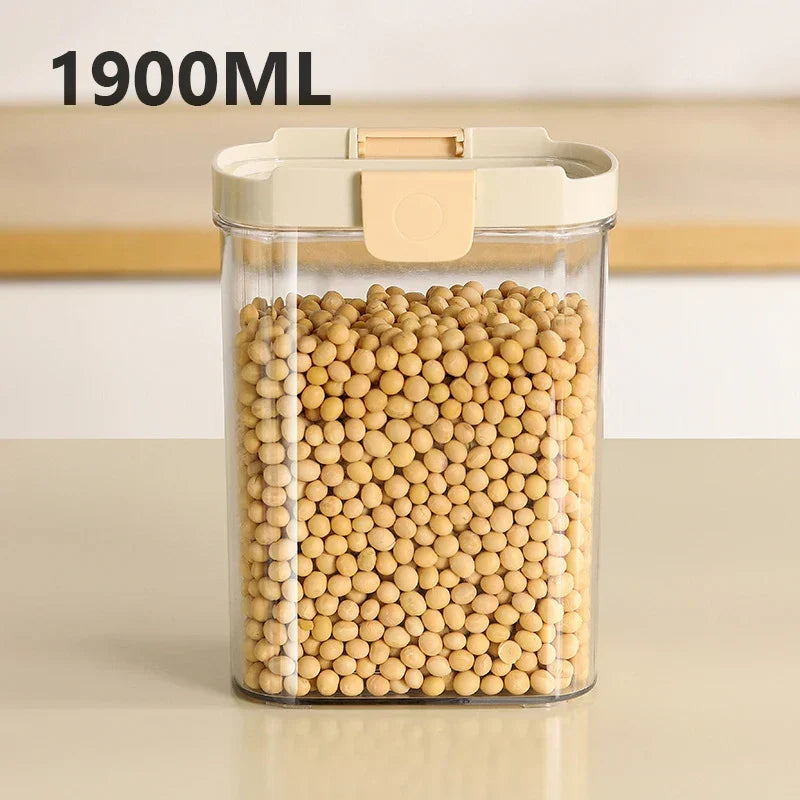 Stackable Transparent Snap-Lock Storage Box