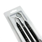 Stainless Steel Teeth Cleaning Kit with Dental Tools