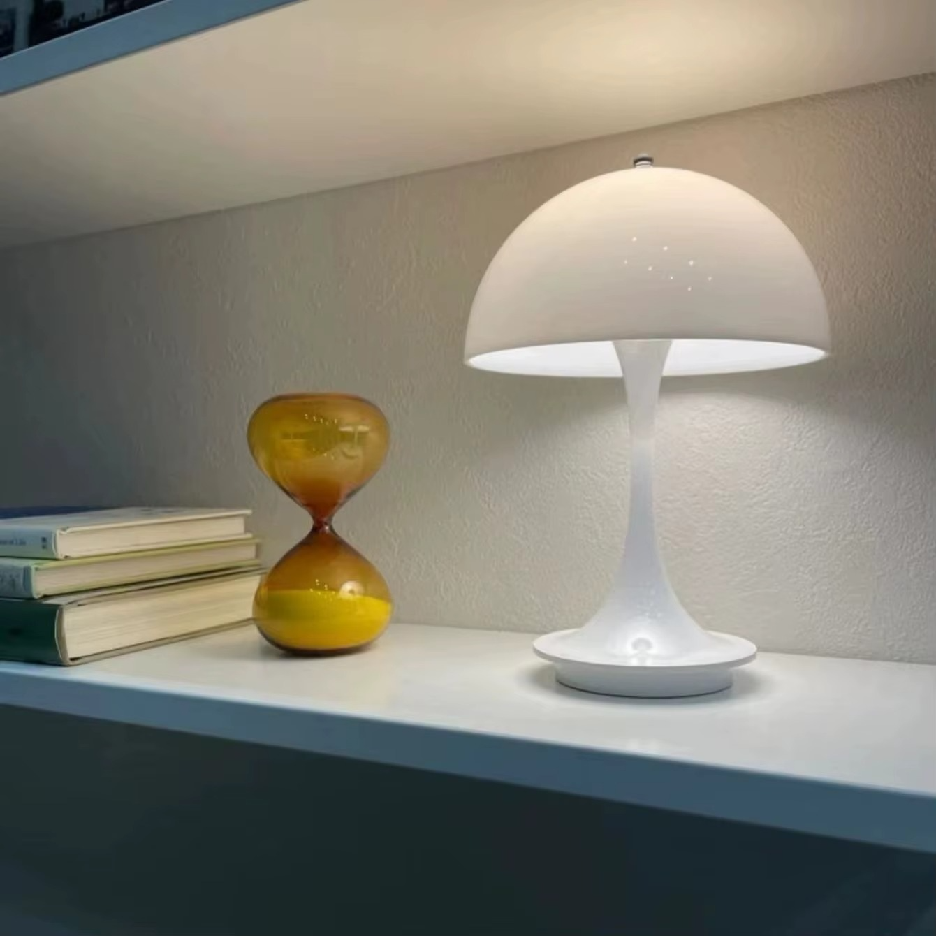 Elegant Wireless LED Table Lamp with Dimming Function