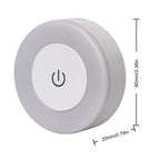 LUMORA Touch LED Night Light | USB Rechargeable | Magnetic & Stepless Dimmable | Warm & Cold Light