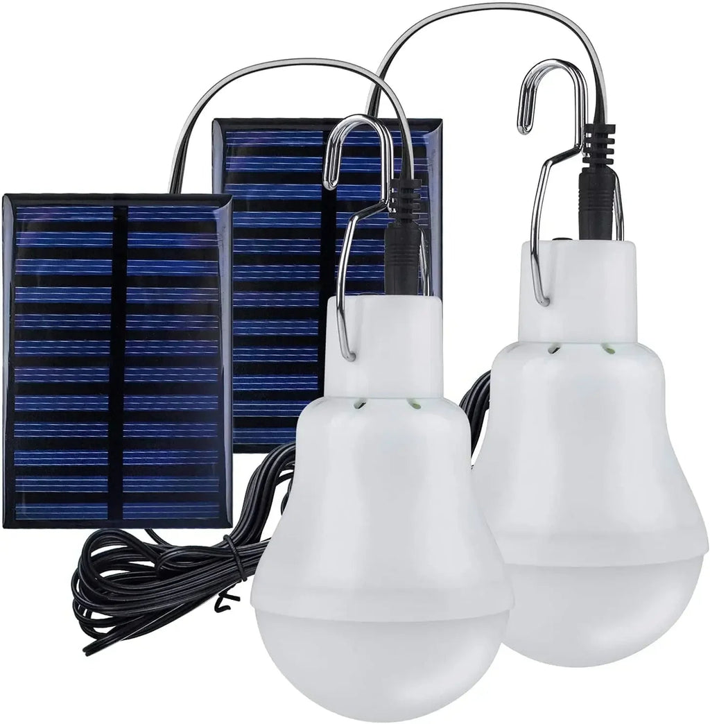 Solar-LED lamp LumiCamp Pro | Rechargeable via USB & Solar | Waterproof IP55 | Portable emergency lighting solution with dimming function