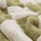 COLOURFUL CHECKERBOARD THROW