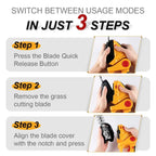 Rapid Trim Cordless Powerful Handheld Mower Tool