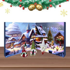 WinterWichtel – Stoffen adventskalender met kerstkabouter – 24 vakjes