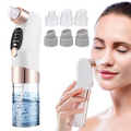 Electric Bubble Blackhead Remover with USB Rechargeable Suction and Water Cycle Technology