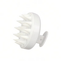 Wheat Straw Silicone Scalp Massage Shampoo Brush with Soft Silicone Bristles