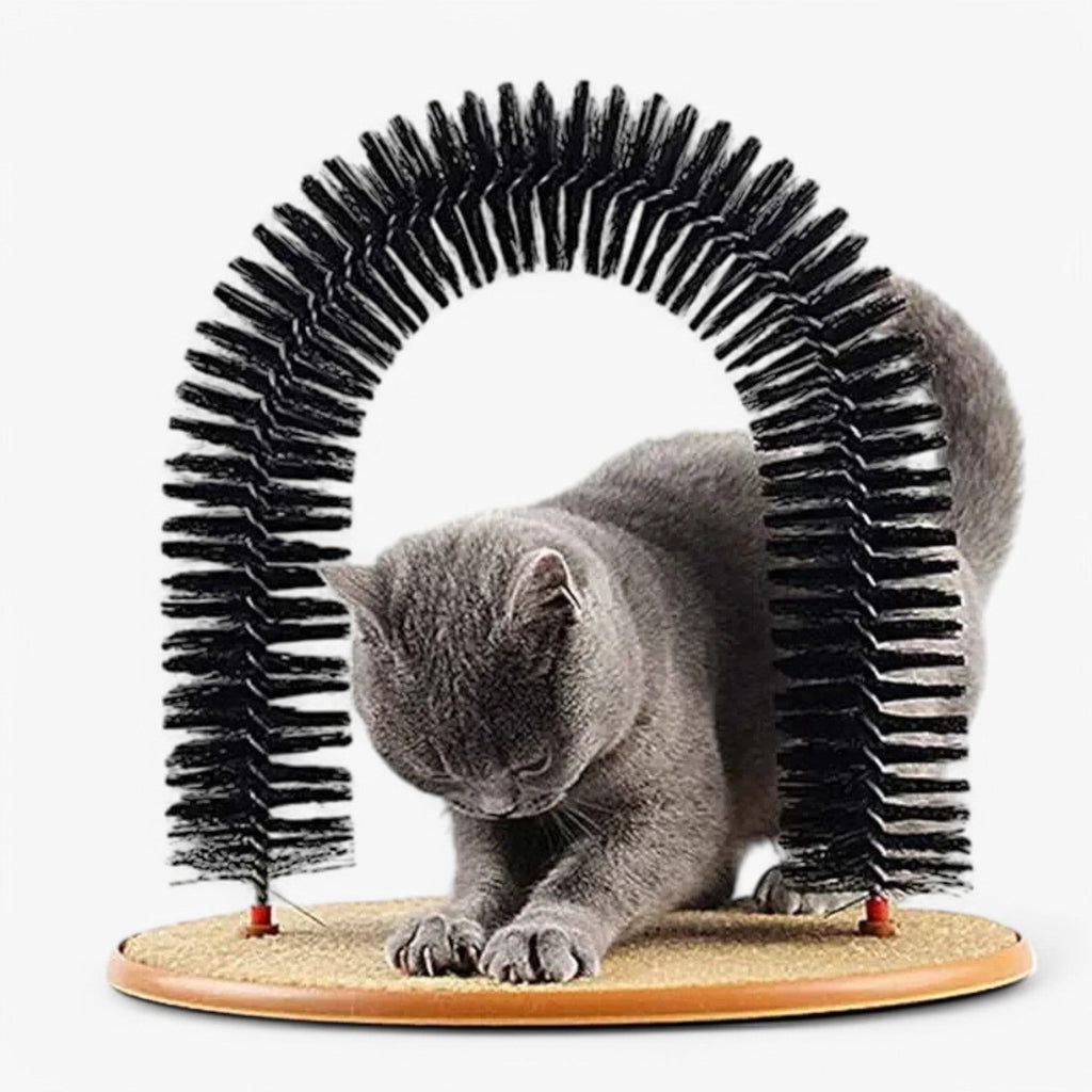 Cat Care Arch "Spinkrul" with Scratching Mat and Massage Function