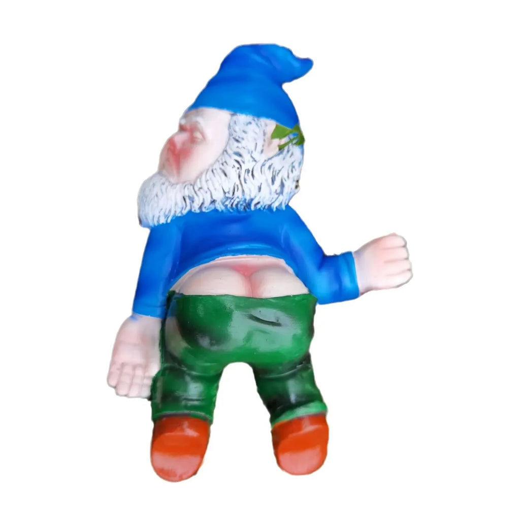 Hilarious Drunken Garden Gnome made of Weatherproof Resin for Indoor and Outdoor