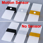 Wall light with motion sensor, drawing, aluminum, acrylic, decoration, lighting, wall light, interior, kitchen, bedroom, hallway, corridor