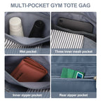 Aerovigo Travel Bag Hand Luggage 40x20x25 | Large Capacity | Weekend Bag for Short Trips | Flight Compliant Cabin Bag