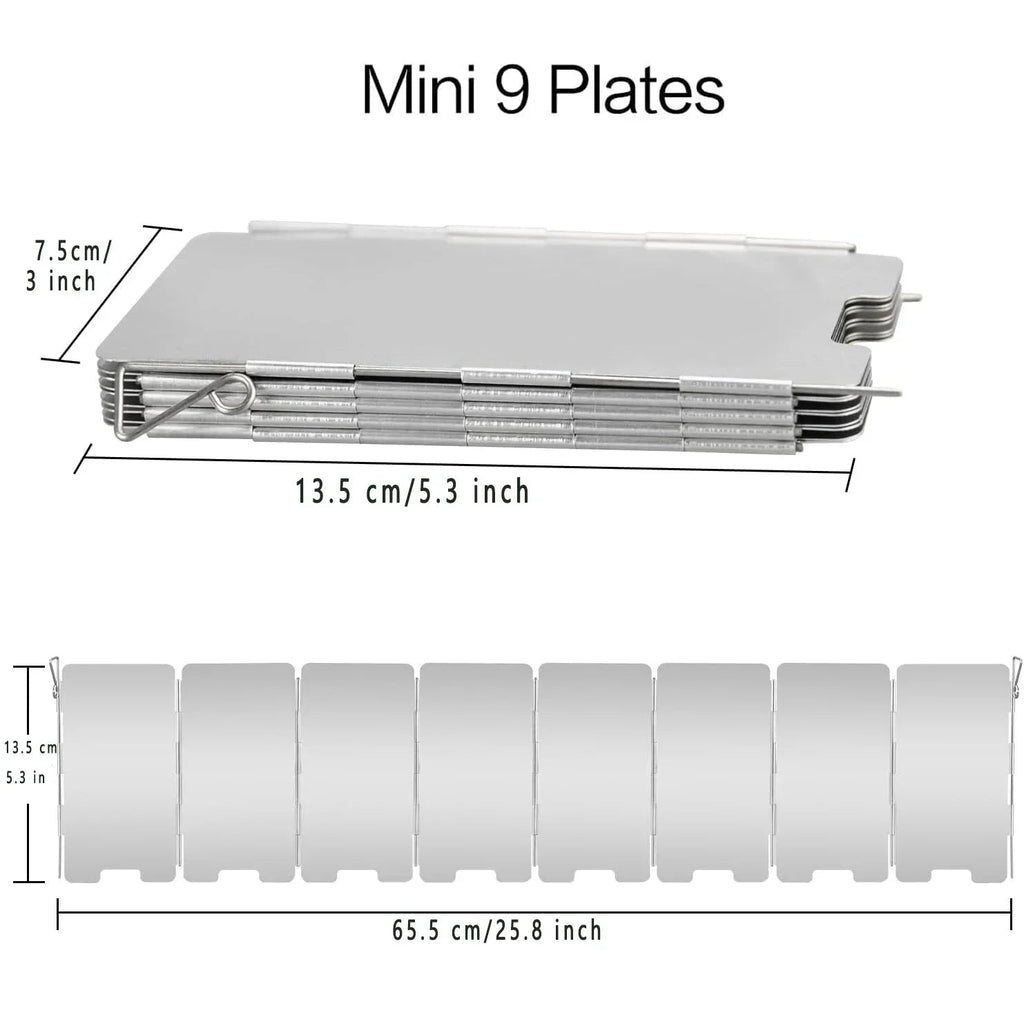CampWind Flexible Windbreak | Compact & Portable | For Gas Stoves & Outdoor Cooking