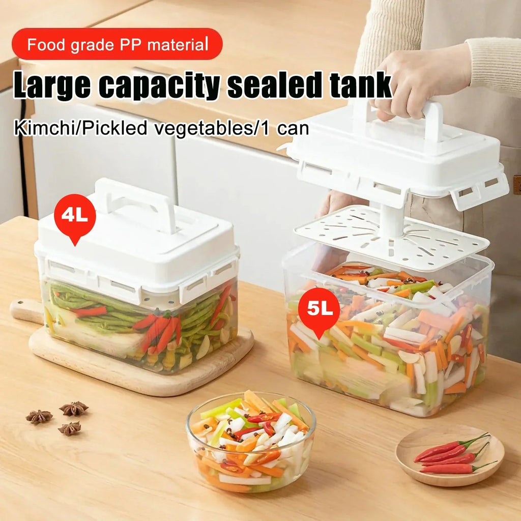 Airtight Pickle Jar Fermentation Container