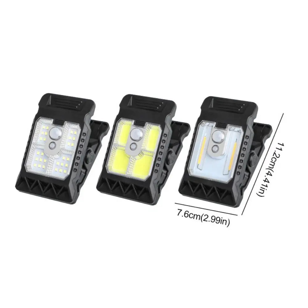 Practical Clip Solar Lamp with Motion Sensor