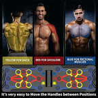 Portable Foldable Push Up Board for Full Body Home Workouts