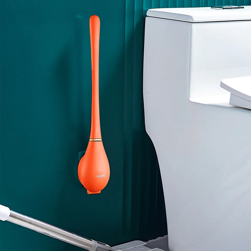 SumiClean - Slim Silicon Toilet Brush for Your Bathroom