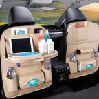Seatback Organizer with Folding Table Tray