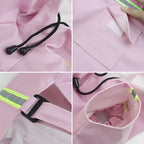 Waterproof Dog Raincoat with Hood & Reflectors