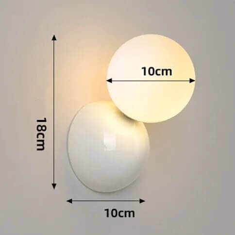 70s Revival Wall Light in 3 different Colors