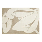 Plush Area Rug with Non-Slip Backing for Bedroom or Living Room