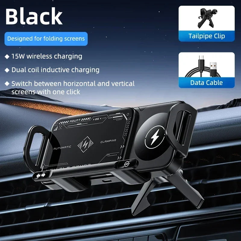 360 Rotation Car Wireless Charger