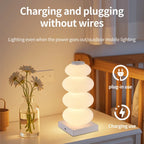 AuraGlow LED table lamp | 16 RGB colors & warm white | Touch dimming | USB operation | 3W