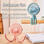 Breziona Mini-Fan | 360° Rotatable | USB & Battery | 3 Levels | Ultra-Compact