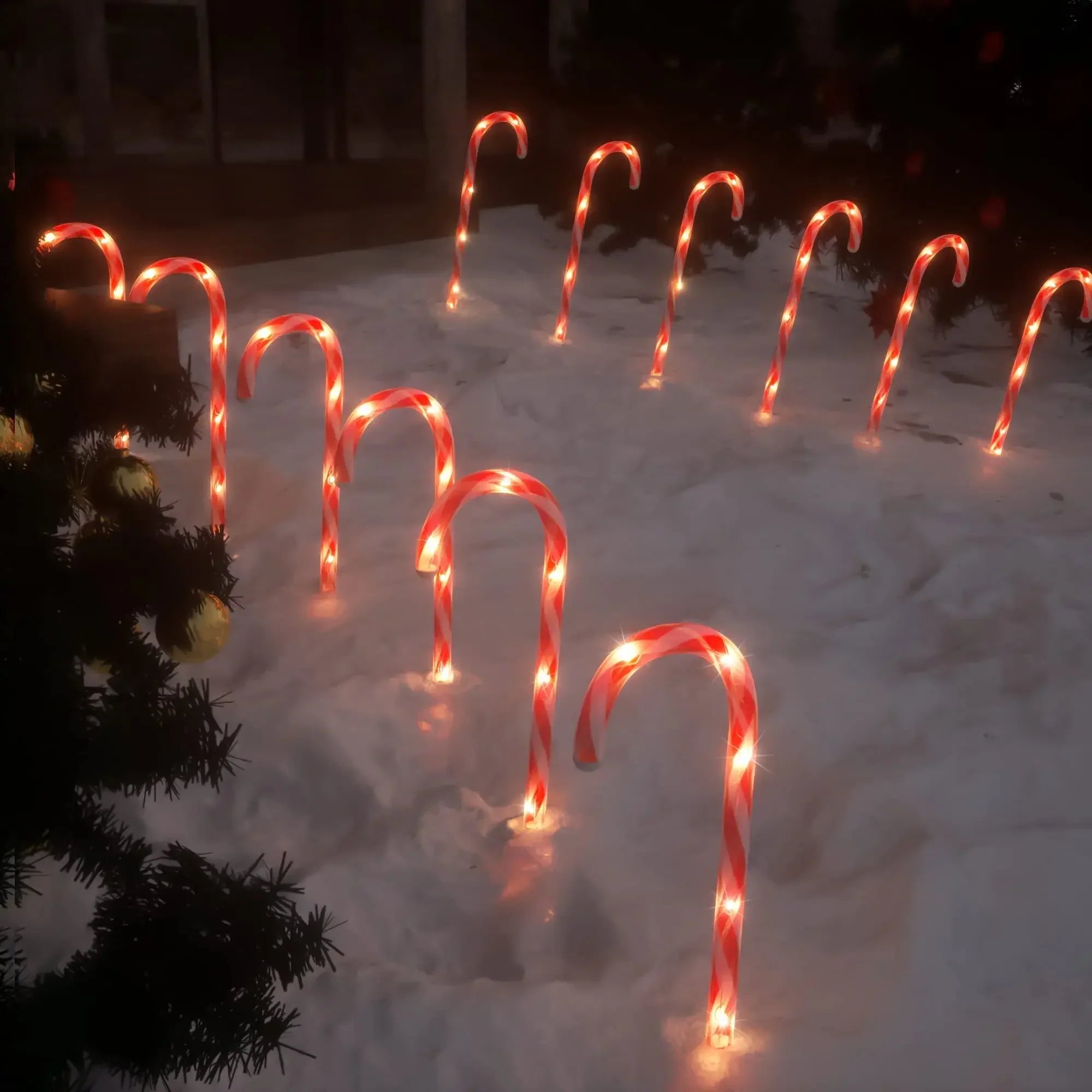 CandyCaneLuxe | Waterproof LED Christmas lights