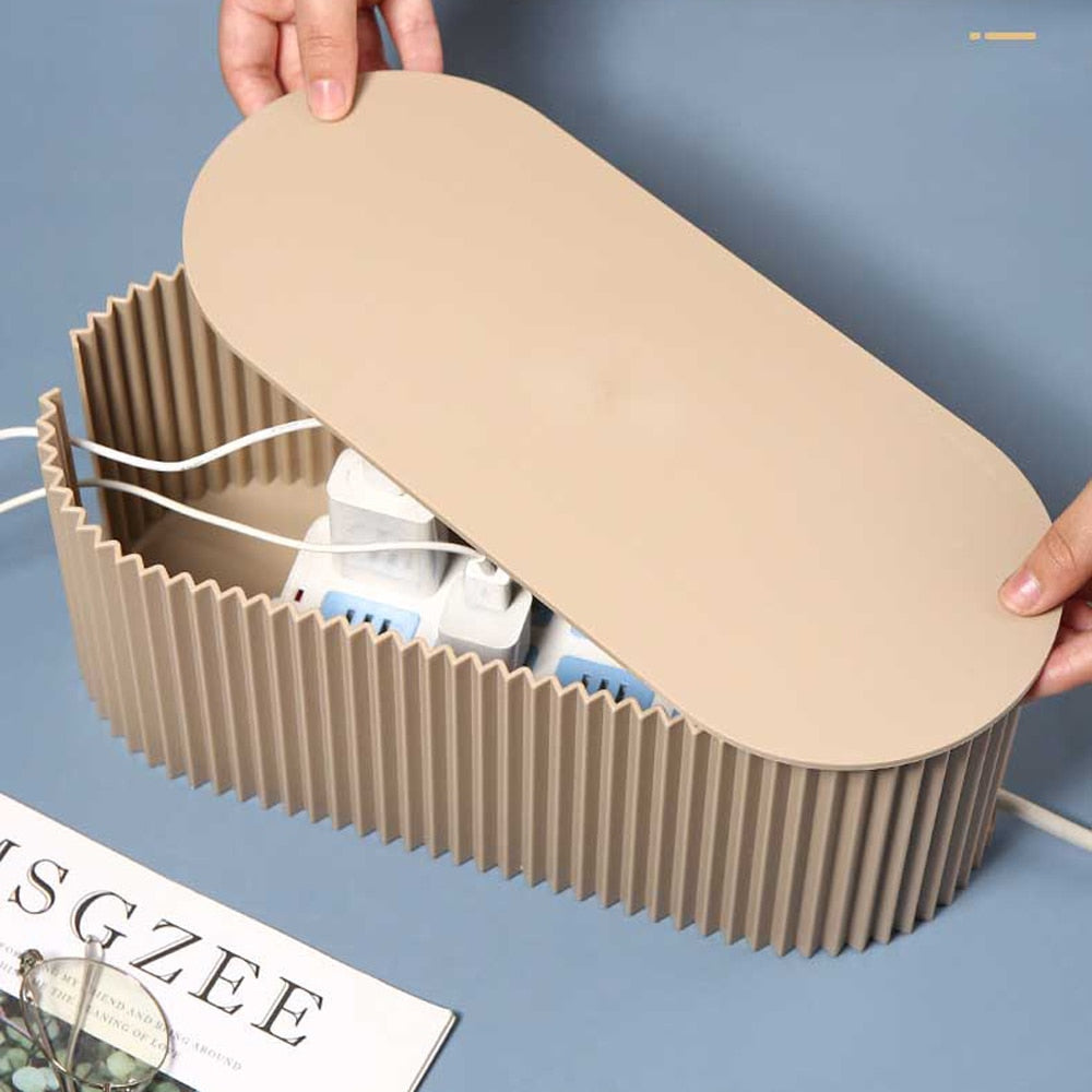 Design Storage Box | Organizer for cables, adapters, and power strips